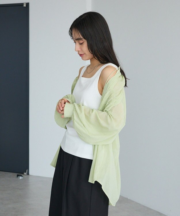 CRAFT STANDARD BOUTIQUE 前後2WAYタンクトップインナー White