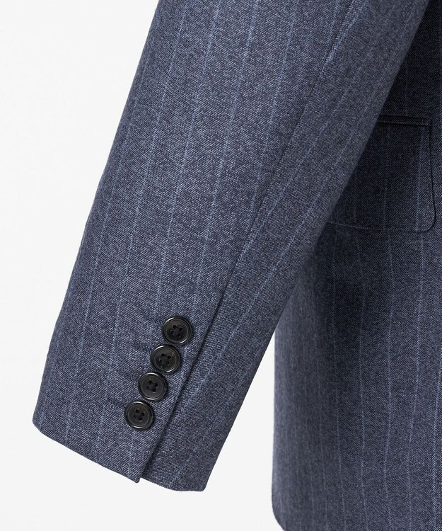 J.PRESS MEN 【ESSENTIAL CLOTHING】ミルドクリーンストライプ スーツ/総裏 ダルブルー系2