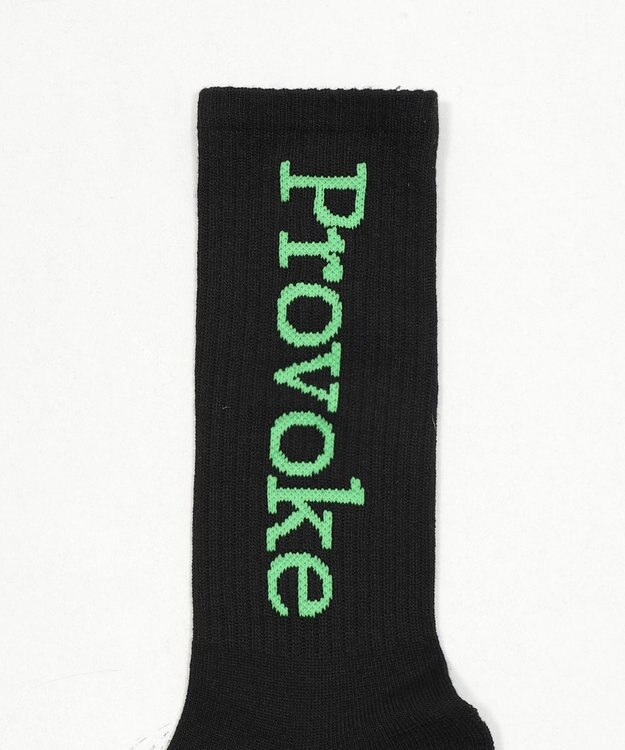 WEGO Provokeロゴソックス（R） ブラック