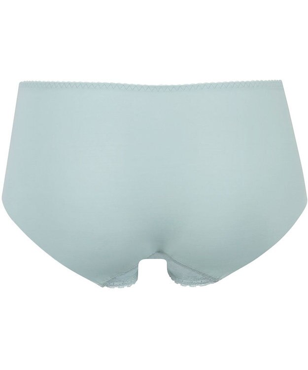 Wing ショーツ 【後ろ姿きれいブラ】 KB2719とペア フリーカッティングでアウターにひびきにくい(裾) やさしいフィット感 はきこみ丈あさめ KF2919 ウイング／ワコール ターコイズ