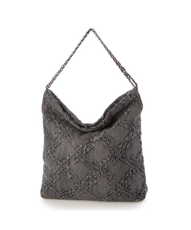 UNBILLION 【テレビ ドラマ着用アイテム】カシュカシュ cachecache / デニム風チェーンバッグ GY