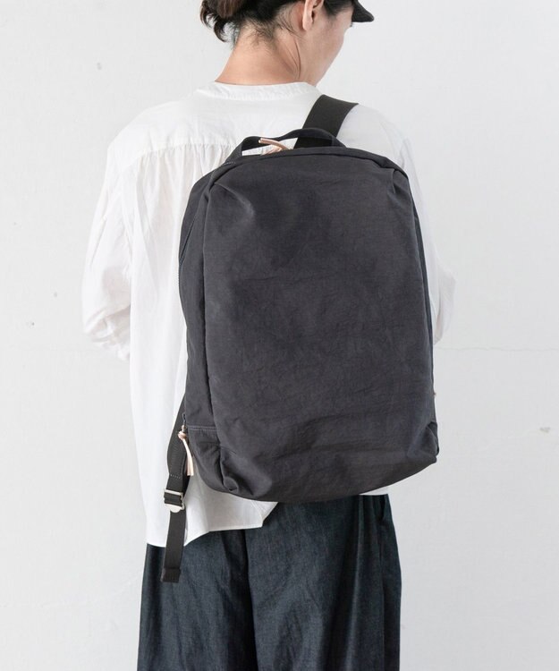 NIZYU KANO FUKUI SIWAナイロンリュック Mサイズ ダークグレー