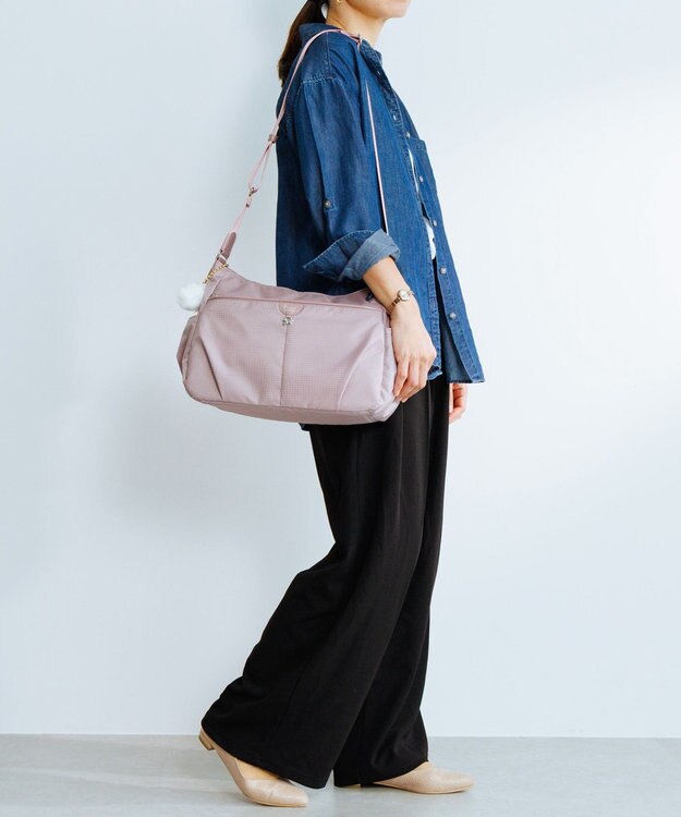 ACE BAGS & LUGGAGE Kanana project COLLECTION シェリ ショルダーバッグ 横L 17944 カナナプロジェクト コレクション ピンク