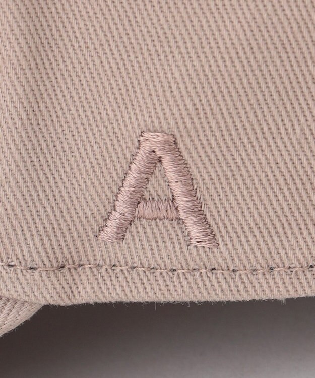 ANY Aロゴ刺繍キャップ ベージュ