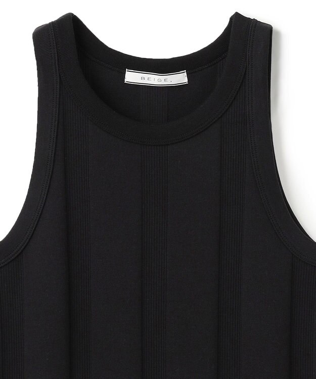 BEIGE， CYRILLE / リブタンク Black
