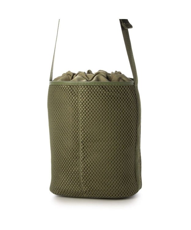 UNBILLION カカトゥ kakatoo / メッシュバゲットショルダーバッグ カーキ