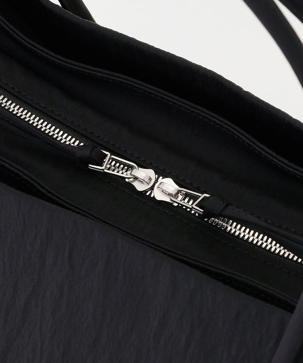 BEIGE， 【一部店舗限定】MARY AL TERNA / RIKYU ナイロンハンドバック Black