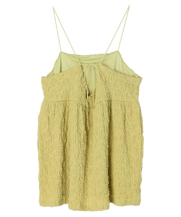 Green Parks カットＪＱキャミソール Light Green