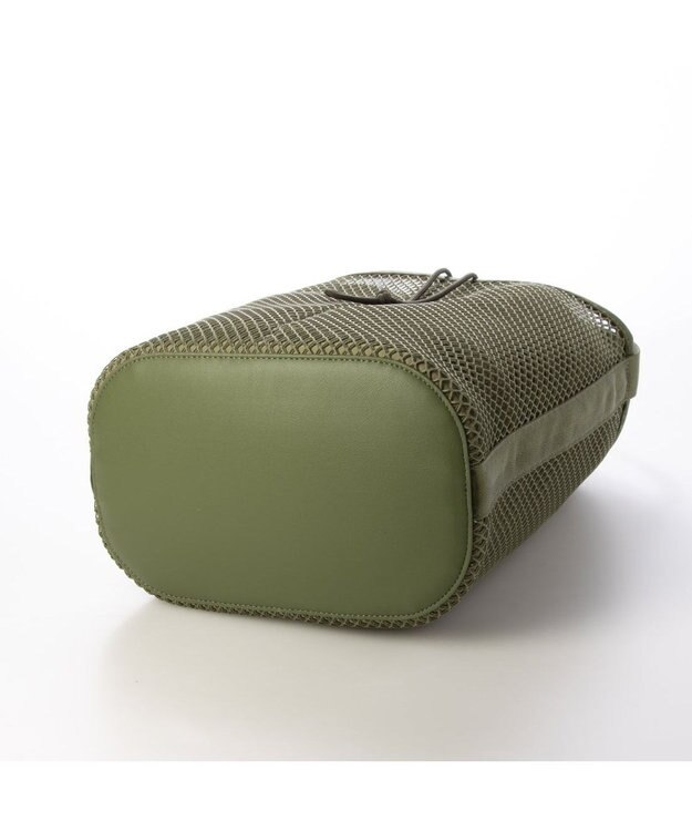 UNBILLION カカトゥ kakatoo / メッシュバゲットショルダーバッグ カーキ