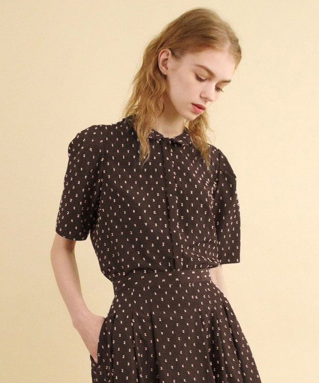 TOCCA 【消臭】STAR SAND ブラウス ブラウン系