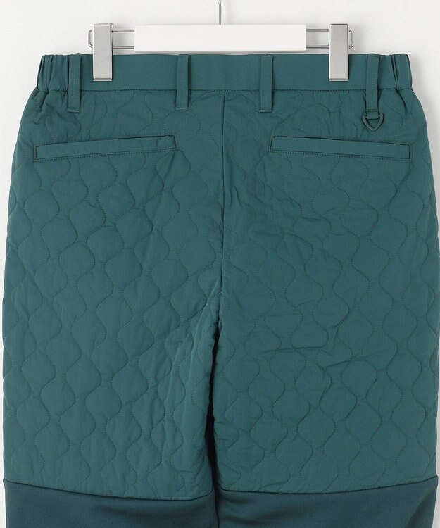 23区GOLF 冬の最強防寒アイテム【MEN】キルティングパンツ ダークグリーン系