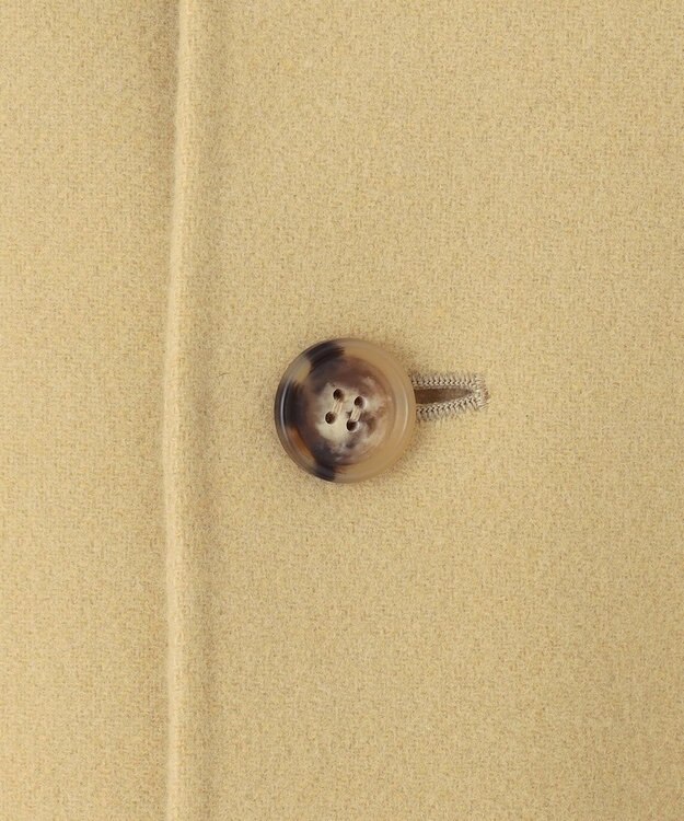 NAVE 【Nave】メルトンリバー ステンカラークロップド コート イエロー系