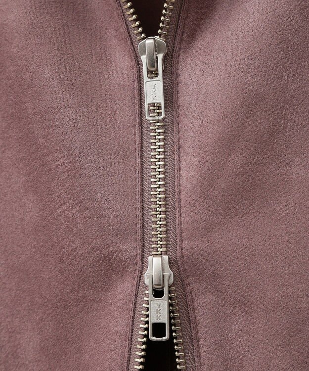 Green Parks ・ＥＬＥＮＣＡＲＥ　ＤＵＥ　スエードポンチＺＩＰスカー Pink