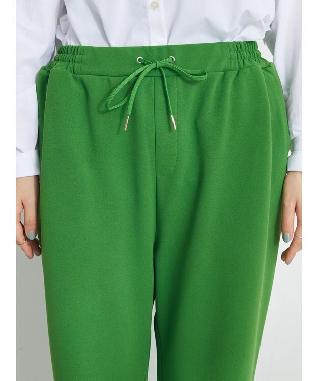 CRAFT STANDARD BOUTIQUE ストレッチカラーイージーパンツ Green