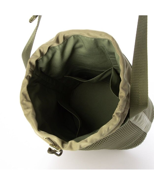 UNBILLION カカトゥ kakatoo / メッシュバゲットショルダーバッグ カーキ