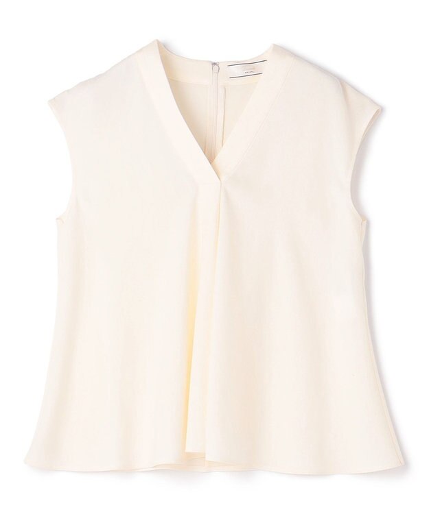 BEIGE， CAROLE / ペプラムブラウス Ecru