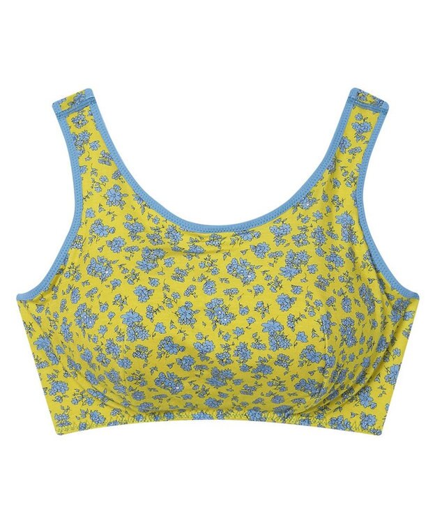 une nana cool ナイトアップブラ MADE WITH LIBERTY FABRIC クリアイエロー