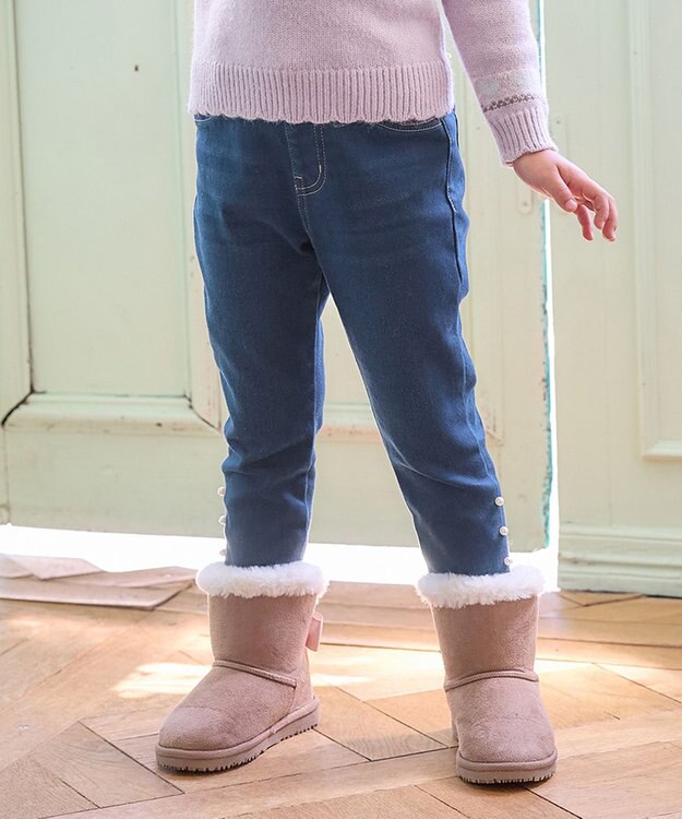 ANY KIDS 7days ドリームストレッチ 裏起毛 パンツ デニム