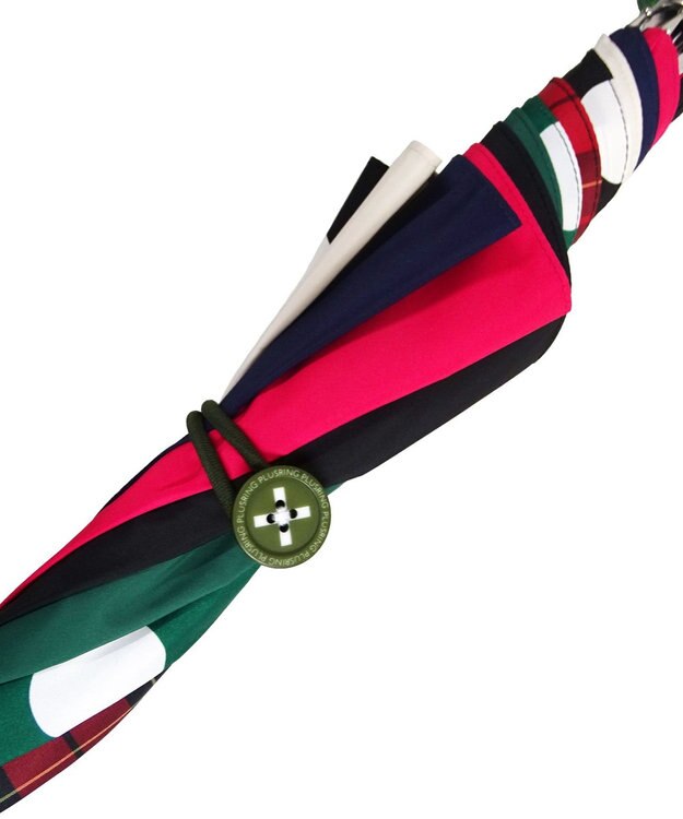 +RING 【プラスリング】【数量限定】 レディース向け 雨傘（長）60cm MLT T1198 NEW COLLECTION マルチカラー