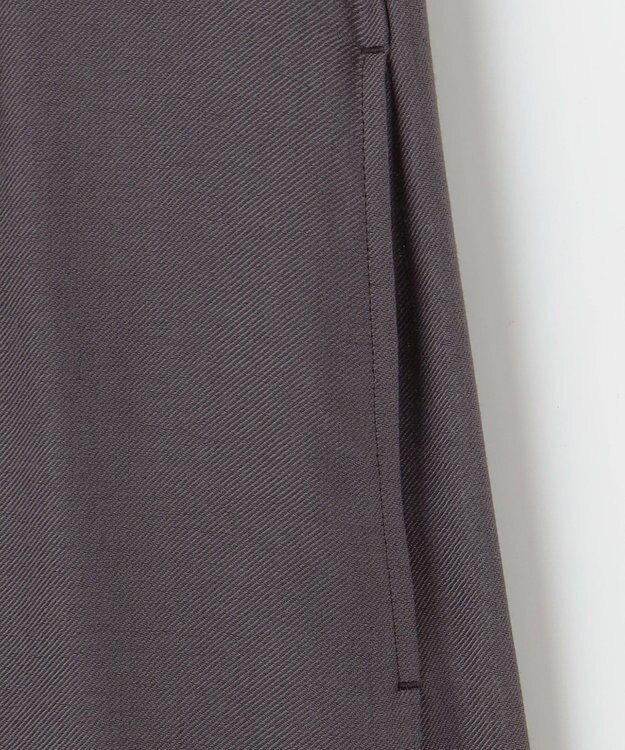 23区 【洗える】ウールシアービエラ ワンピース グレー系