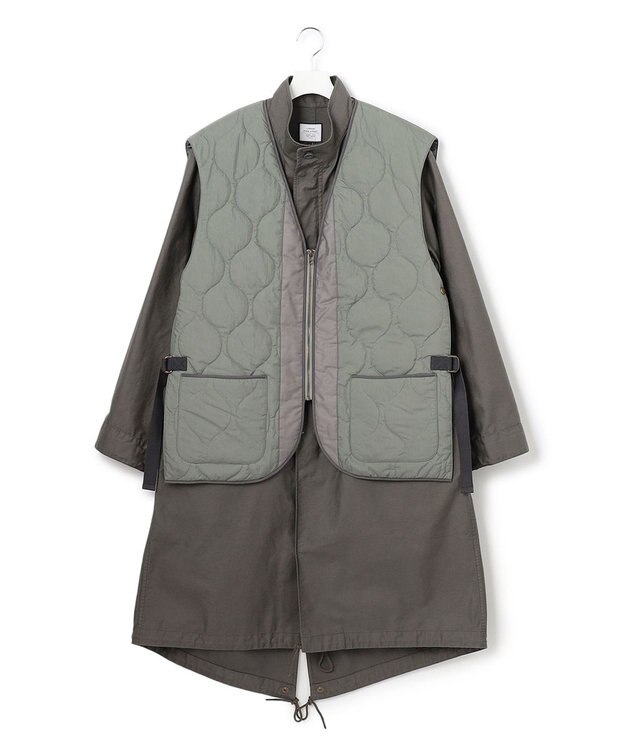 J.PRESS YORK STREET 【UNISEX】モッズコート グレー系