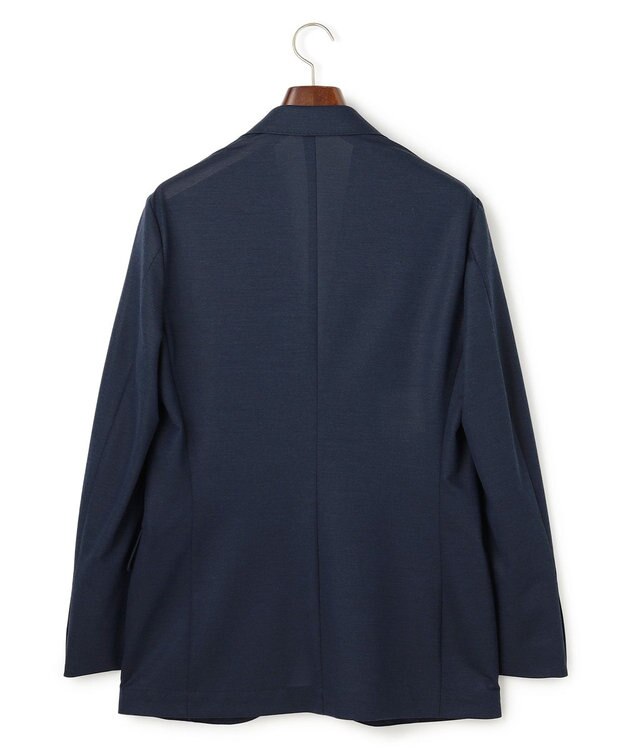 J.PRESS MEN 夏に嬉しい6つの高機能【セットアップ対応】【J.PRESS-POOL WOOL】ジャージーセットアップ ジャケット ネイビー系9