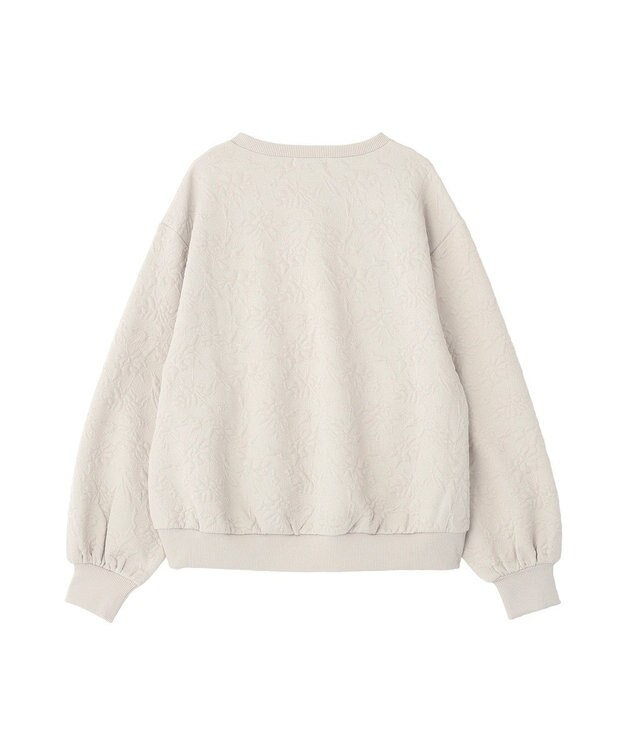 Green Parks フラワーフクレジャカードプルオーバー Gray