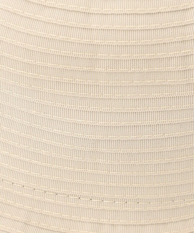 ANY SIS 【洗える】グログランリボン ハット ベージュ系