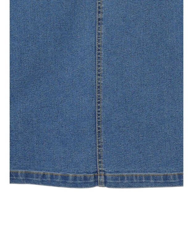 Green Parks ＧＵＭストレッチタイトデニムスカート Light Blue