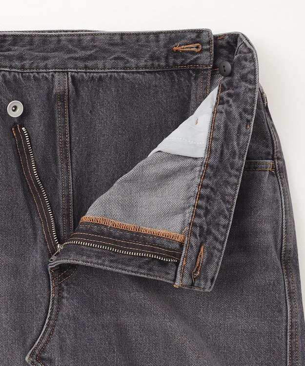 GRACE CONTINENTAL タイトデニムスカート ブラック