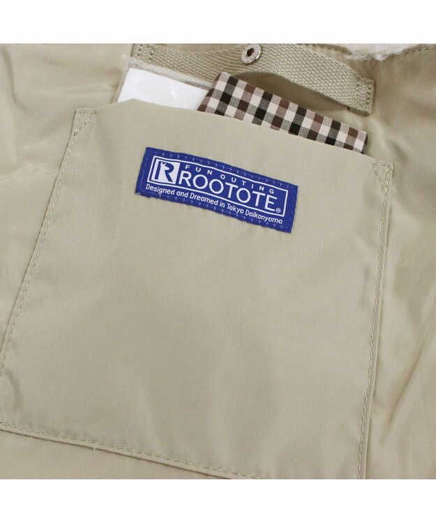 ROOTOTE 1341【A4サイズ収納】LT.A4アーキャトル.モケショルダー-A 03：アイボリー