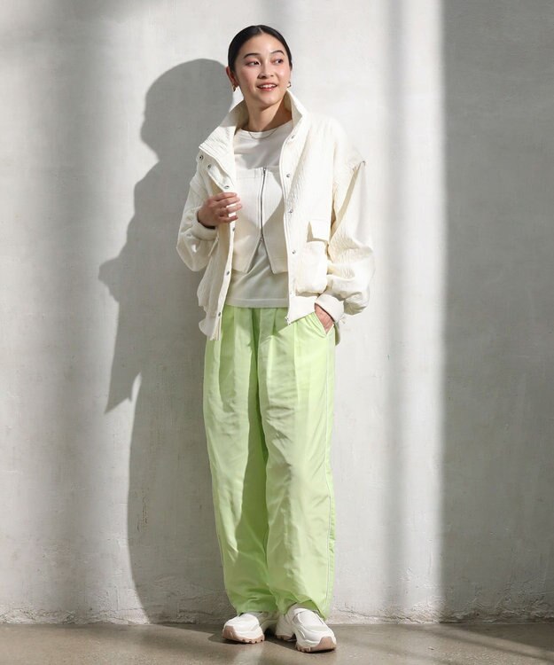 Green Parks ＳＥＴ２点ニットキャミビスチェ＋プルオーバー Ivory