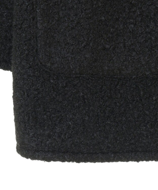 Green Parks ノーカラーＺＩＰジャコット Black