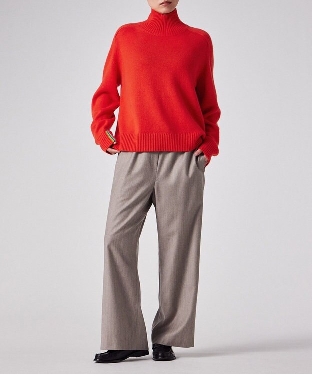 Paul Smith インターシャ ストライプ ニット オレンジ