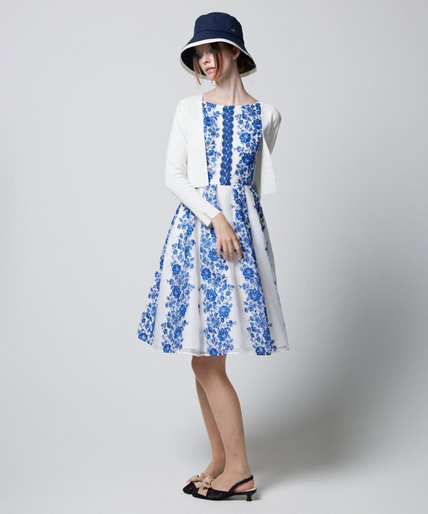 TOCCA 【洗える】SQUARE BOLERO ボレロ アイボリー系