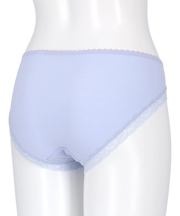 WACOAL ショーツ 【重力ケアブラ】 BXB194とペア はきこみ丈あさめ ナイロンベア天竺素材(バック) レディース PXB194 /ワコール ブルー