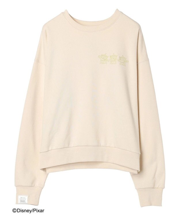 Green Parks ＴＯＹ　ＳＴＯＲＹ／ワンポイント裏毛スウェット Lime Green