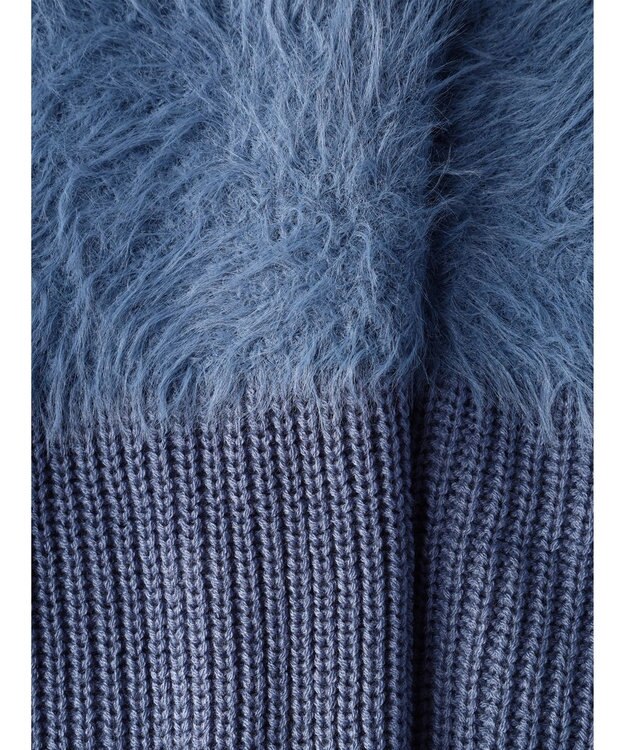 Green Parks ・Ｐｅｔｉｔ　Ｆｌｅｕｒ　シャギーキリカエニット Blue