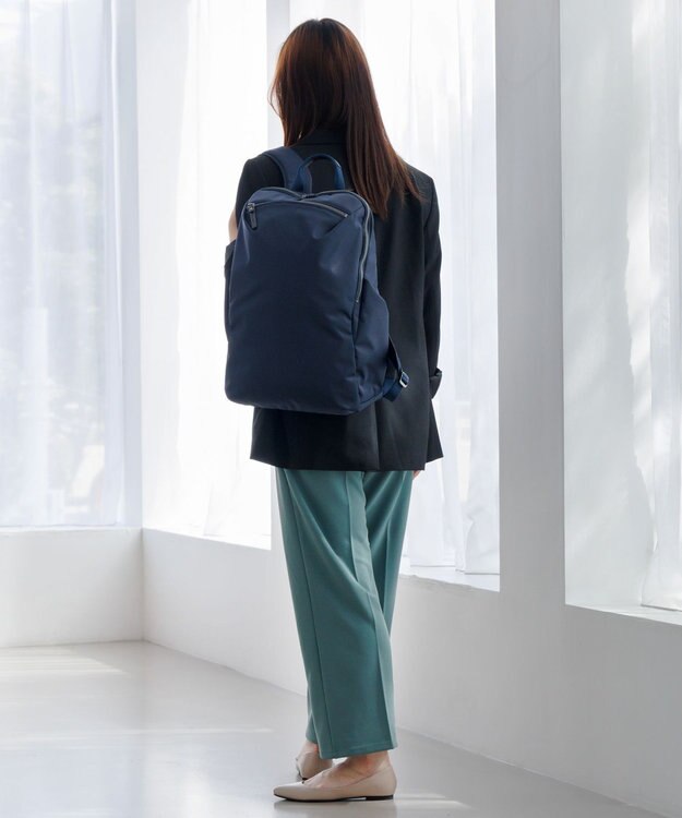 ACE BAGS & LUGGAGE 【軽量】 ace. ルフィラ リュックサック B4 15.6インチPC収納 17912 エース ネイビー