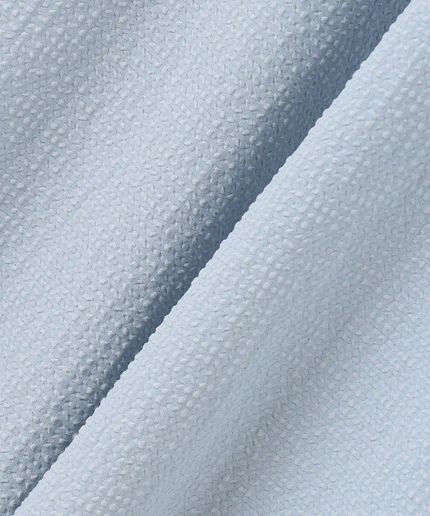 組曲 S 【WEB限定カラー・洗える】サッカーストレッチ ワンピース 【WEB限定】サックスブルー系9