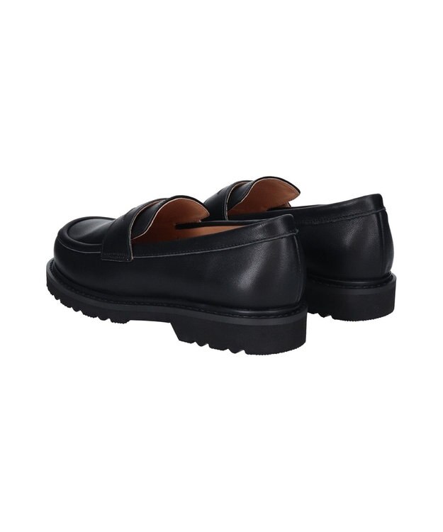 Bridget Birkin 【PARADIS COULEUR】オブリークトウペニーローファー ブラック