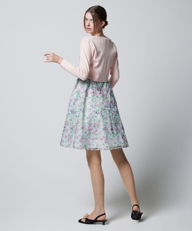 TOCCA 【洗える】SQUARE BOLERO ボレロ ピンク系