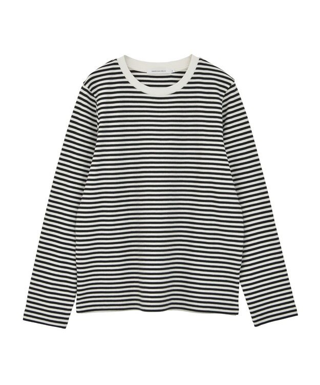 AMERICAN HOLIC クルーネックロングプルオーバー Border