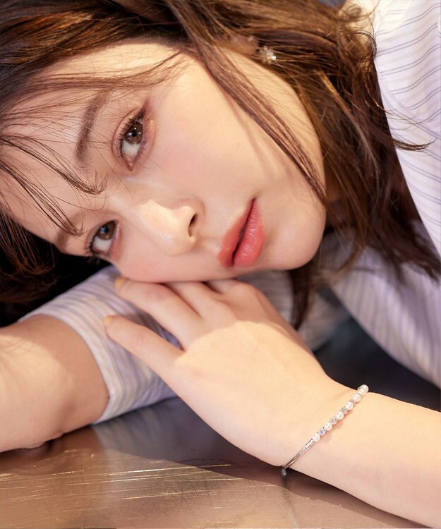 Tiaclasse パールブレスレット シルバー