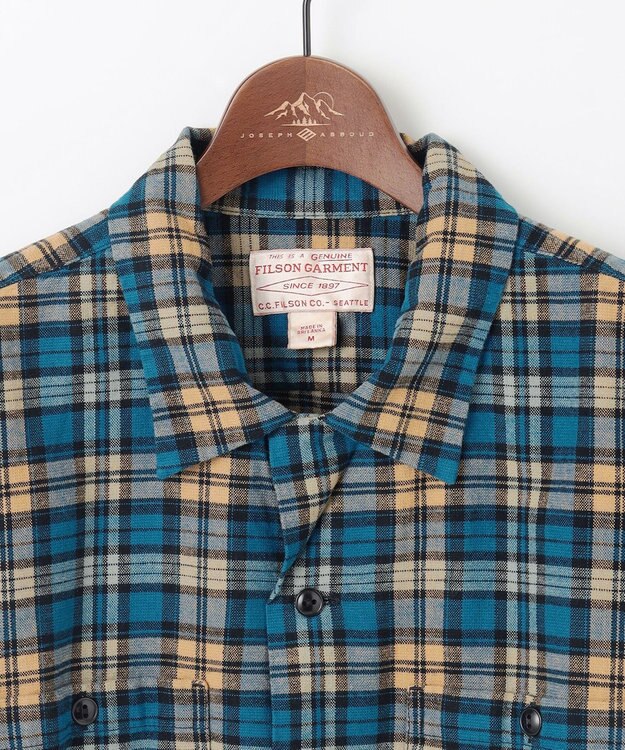 JOSEPH ABBOUD MOUNTAIN 【FILSON】ELK HEIGHTS CAMP SHIRT / エルク ハイツ キャンプ シャツ ダークグリーン系6