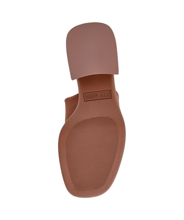 STEVE MADDEN SLIDESTERボリュームソールワンバンドサンダル モカ
