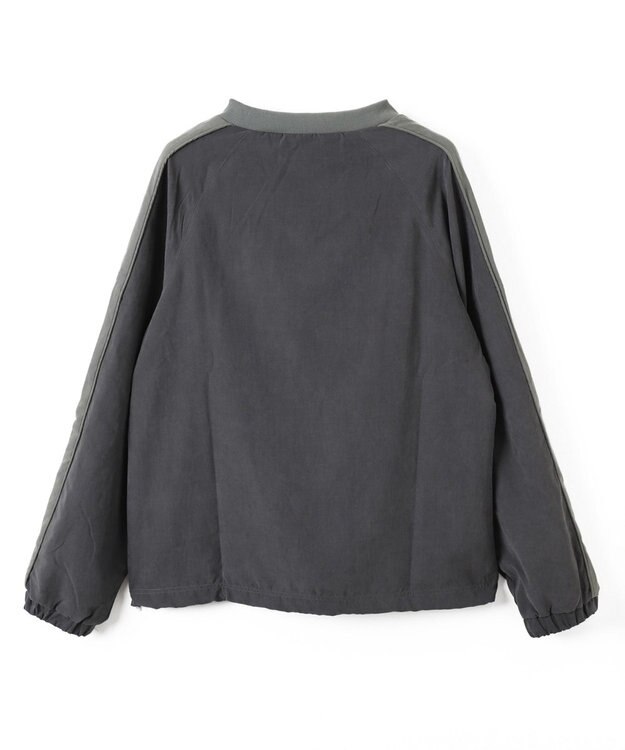 WEGO ミリタリーVネックラインプルオーバー ダークグレー