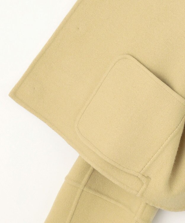 NAVE 【Nave】メルトンリバー ステンカラークロップド コート イエロー系