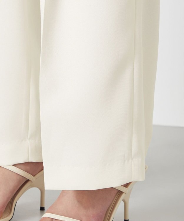 NAVE 【ReNAVE・セットアップ可/洗える/撥水加工】ホロウツイル パンツ ホワイト系