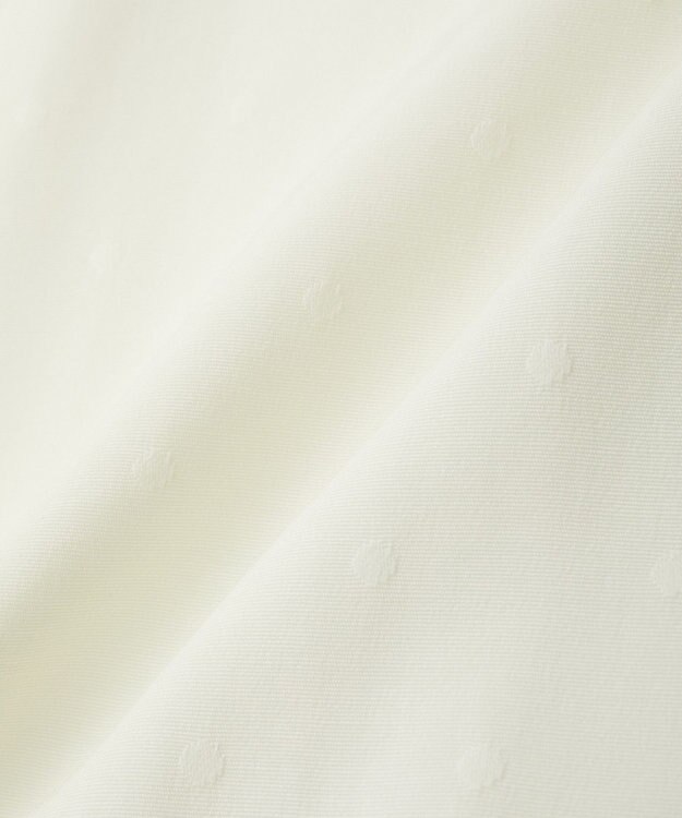 AMERICAN HOLIC DOTジャガードティアードブラウス Ivory